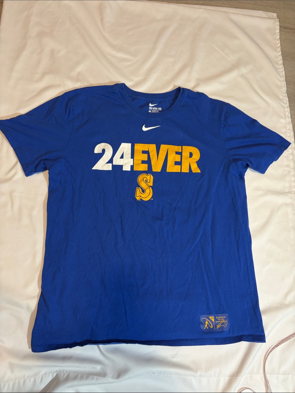 Nike Seattle Mariners #24 Ken Griffey Jr. "24EVER" T-Shirt Baseball Hall of Fame